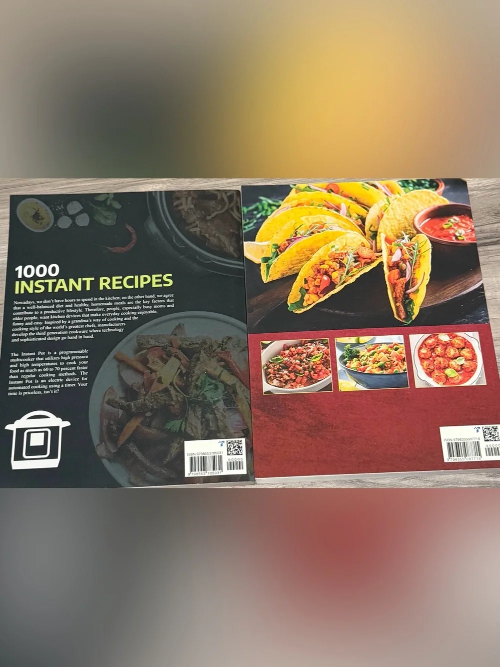 Slow Cooker & Instant Pot Recipe Cookbooks Bundle of 4